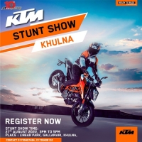 KTM Stunt Show is Going to Start in Khulna